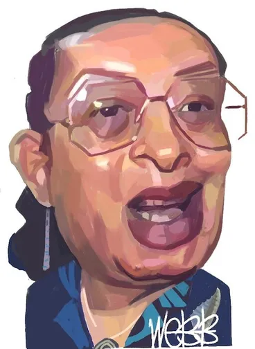 Image: Webb, Murray, 1947- :Georgina Beyer. [ca 1995-2003]