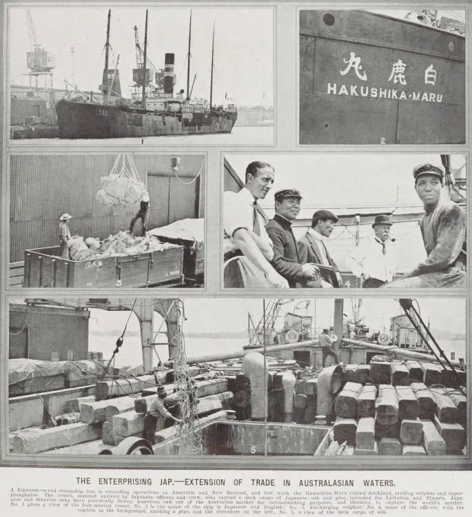 The enterprising Jap - extension of trade in Australasian waters
