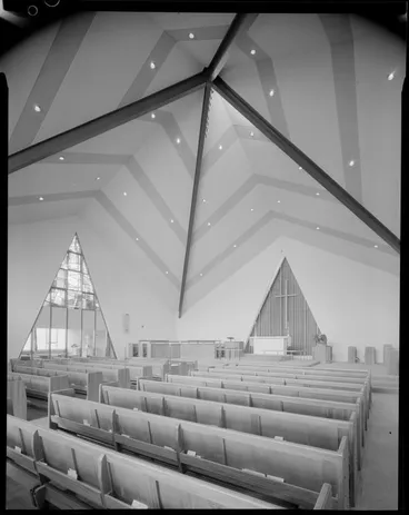 Image: Interior of St Mark's Anglican Church, Basin Reserve, Wellington