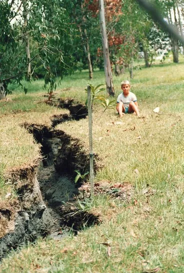 Image: Bay of Plenty Earthquake, 1987