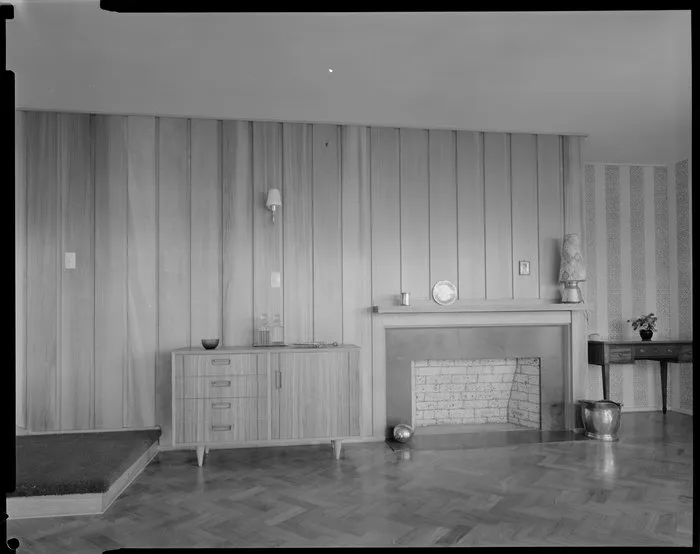 Living room, Jim Dawson house