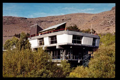 [Lyttelton Road Tunnel Administration building  - exterior]