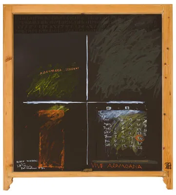 Black window, Port Chalmers.