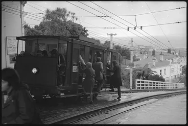 Image: Cable car, Kelburn, Wellington