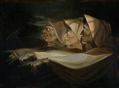 Study for the three witches in Macbeth