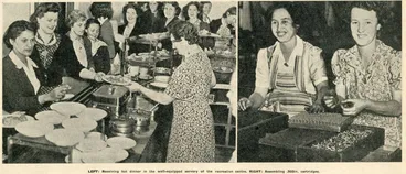 Image: Women workers at the Colonial Ammunition Company's works near Hamilton