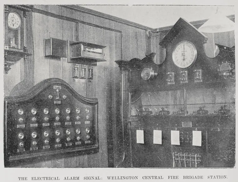 Up-to-date fire-fighters: The Wellington Brigade and it's appliances