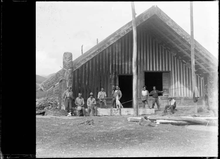 Wharenui at Mataatua, Ruatahuna