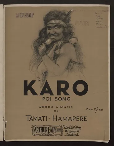 Image: Karo : poi song / words and music by Tamati-Hamapere.