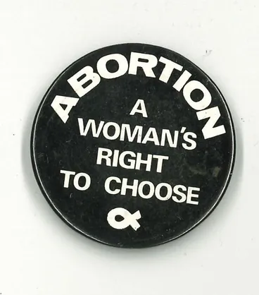 Image: Badge – Abortion, A Woman's Right To Choose