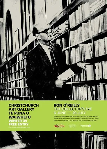 Image: Ron O'Reilly the Collectors Eye - the poster