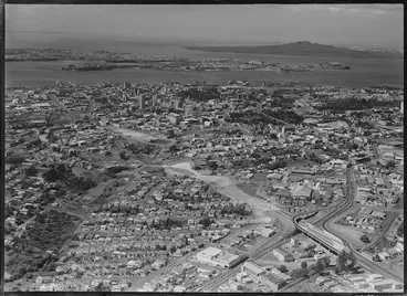 Image: Auckland motorways, Dominion Road interchange