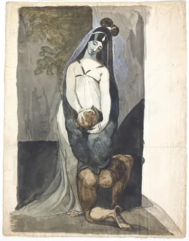 Image: Siegfried and Chriemhild