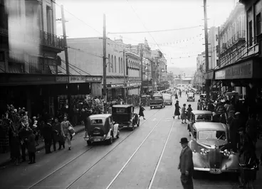 Image: Cuba Street, Wellington, 1939