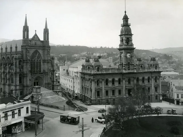 Newly Completed Dunedin Town Hall 1929