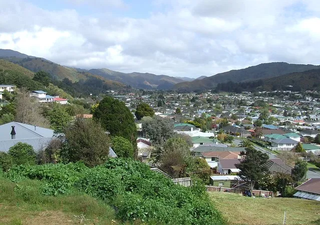 Roofs of Wainuiomata-New Zealand