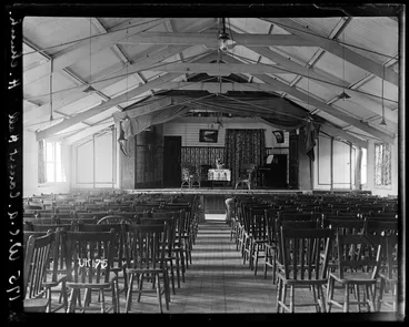 Image: The YMCA concert hall in the grounds of Grey Towers, the New Zealand Convalescent Hospital in Hornchurch, England