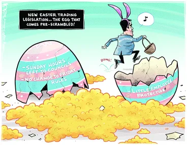 Image: New Easter trading legislation