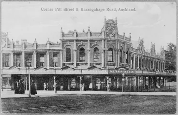 Image: Corner Pitt Street and Karangahape Road, Auckland