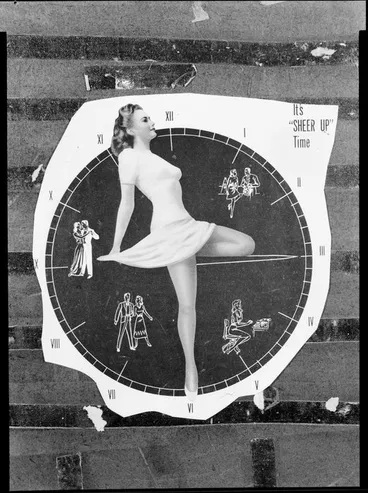 Image: Advertisement for Sheer stockings