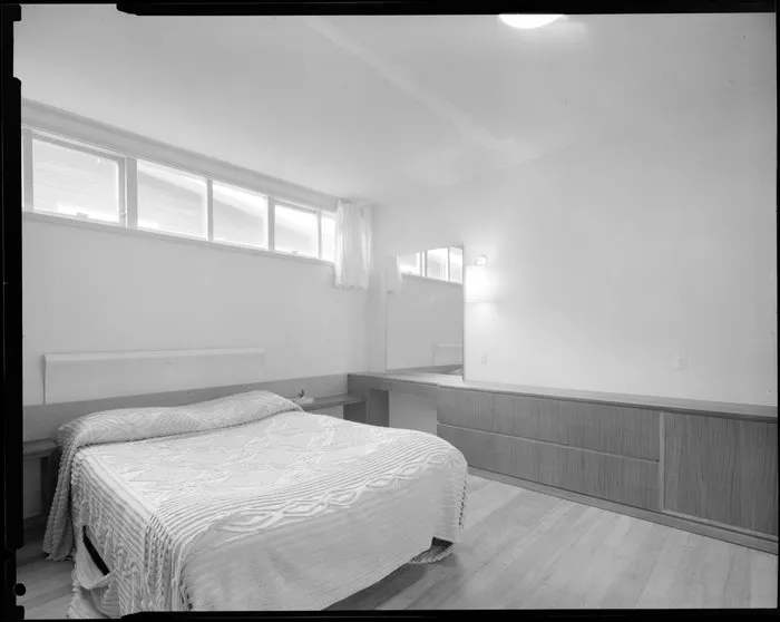 Bedroom, Mallard house, 44 Lotua Street, Wellington