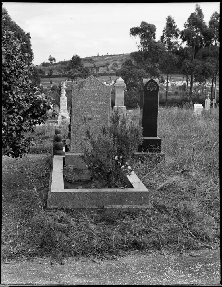 Hughes family graves at Waikumete Cemetery