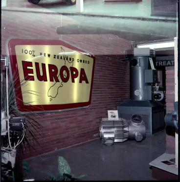 Europa Oil display, 1965 Image: Europa Oil display, 1965