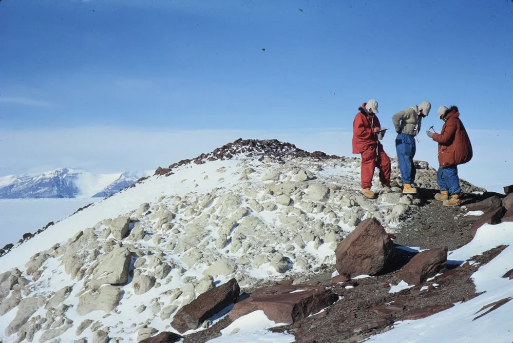 Geologists in the field
