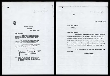 Image: Jean Batten's Letter of Thanks