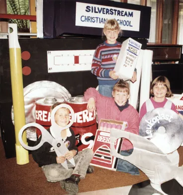 Image: Silverstream Christian School; enormous disaster survival kit.