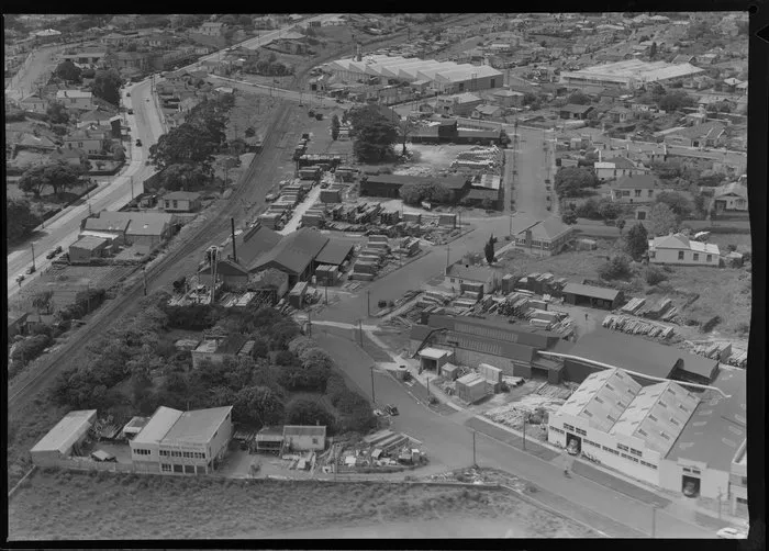 Timber Company premises, Morningside, Auckland City, including the Northland Builders Limited building