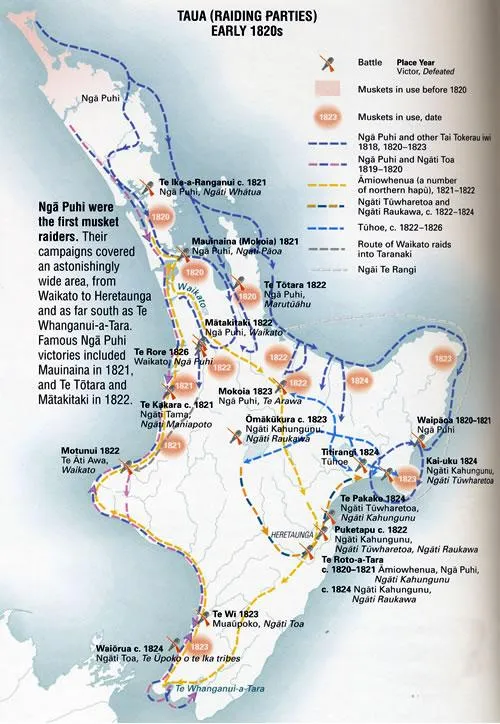 Musket Wars map