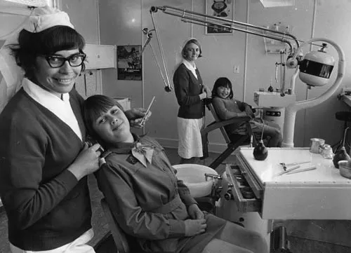 Dental nursing: Ōtaki School, 1971