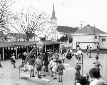 Photograph: Masterton Central School playground