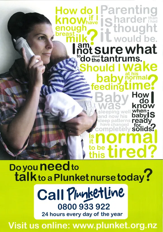 Call Plunketline poster