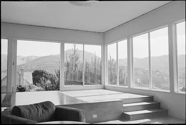 Image: Interior of the Kahn house, Ngaio, Wellington - Photograph taken by Irene Koppel