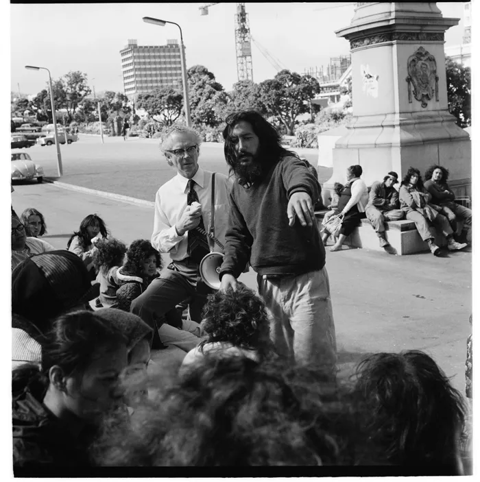 Aftermath of the arrival of the Māori Land March into Wellington