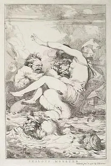 Image: Jealous monster