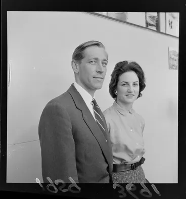 Image: Engagement photo of Miss Anna Peacock and Mr Terence Moore