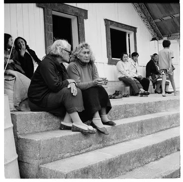 Image: Ringatu meeting, New Year's Day, Ruatoki North