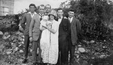 Image: Group portrait of members of the Communist Party from the West Coast