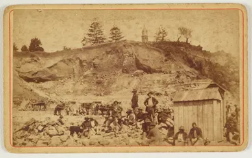 Image: Excavations at Britomart, Auckland