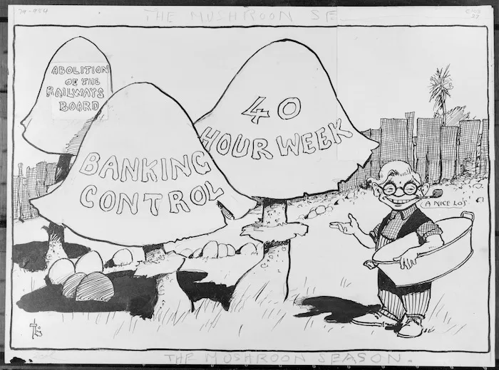 Lloyd, Trevor, 1863-1937 :The mushroom season [1935]