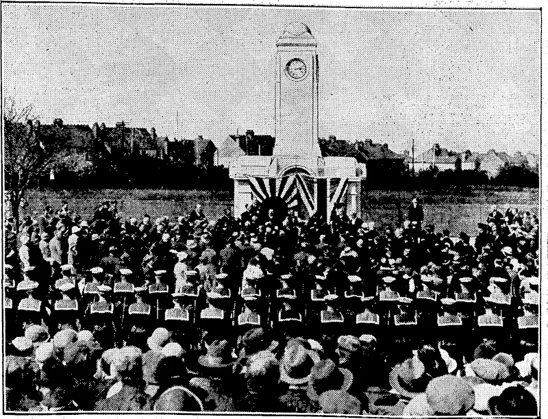 S. I*.' Andrew Photo. MR.; WALTER, EMPSON, .a former: headmaster of Wanganui Collegiate 'School, who. died in ■','*; England, recently. '.' ■ , / • ' '■■■'■.' "Sport arid Geiiernl'' Photo. HOWUWNG THE ENGLISHMAN WHO FOUNDED JAPAN'S MARITIME POWER.-O/* May 11 a memorial in the shape of a clock-tower was unveiled at Gillingham, Kent,thc birthplace of Will Adams, ivho founded Japans sea power three centuries ago. The unveiling ceremony was performed by Mr. .-,. ■~-. isuneoMqtsudaira, the[ Japanese Ambassador./: -■■■■■■' :- ■ ! (Evening Post, 16 June 1934)