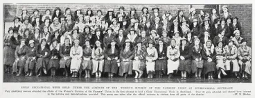 Image: Girls' educational week held under the auspices of the women's division of the Farmers' Union at Invercargill, Southland