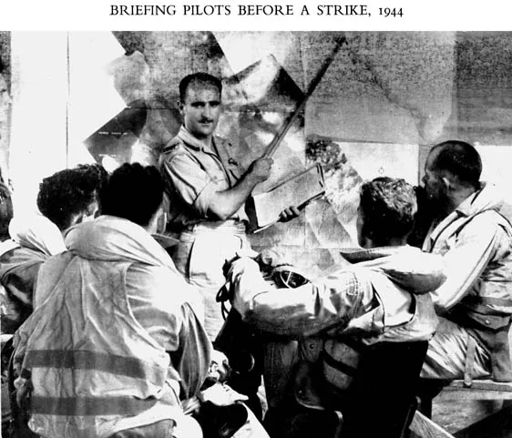 Briefing Pilots Before a Strike, 1944
