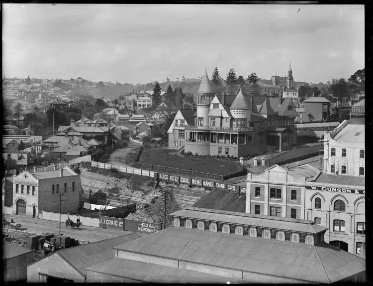 Admiralty House, Jermyn Street, Auckland Central, 1906