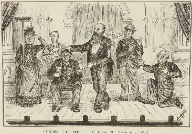 Under the spell: The Grand Old Mesmerist at work