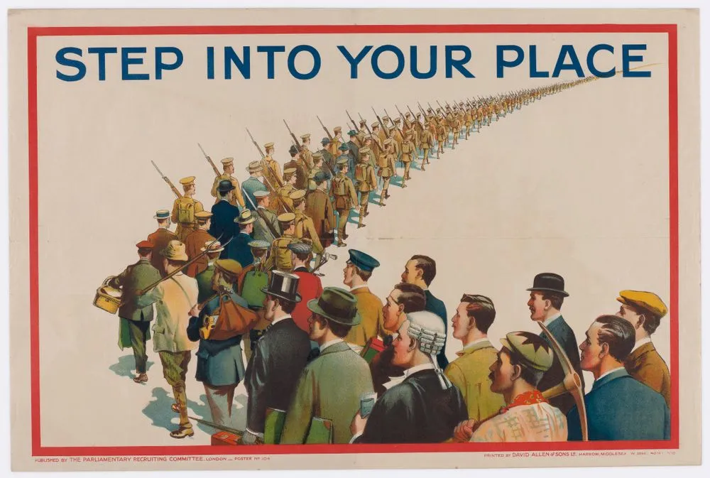 'Step Into Your Place' poster