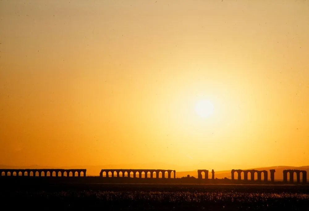 Aqueduct, Zaghouan, Tunisia. From a series on the Roman Empire for ‘Life’